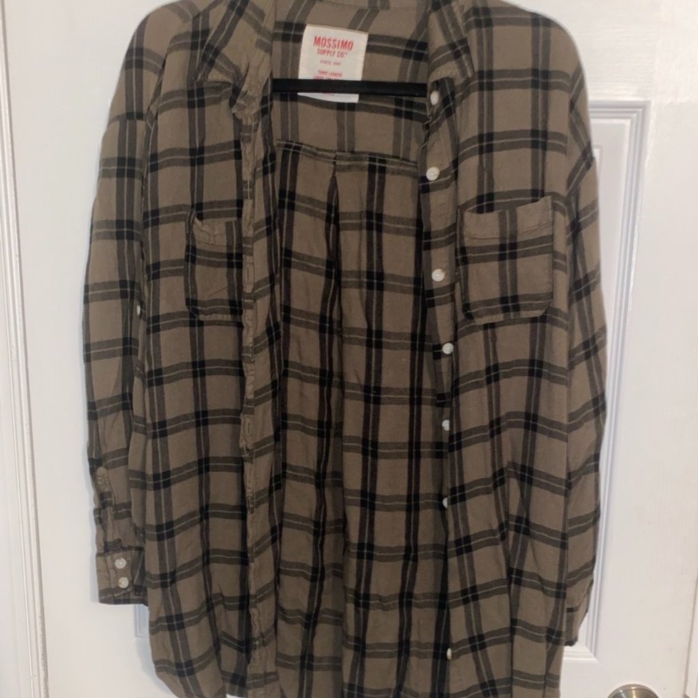 Plaid Button up